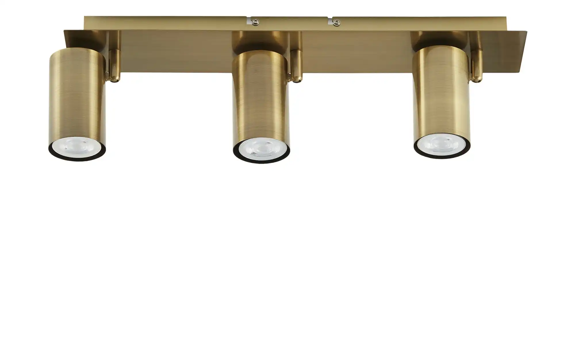 Trio Deckenstrahler, 3-flammig, altmessing