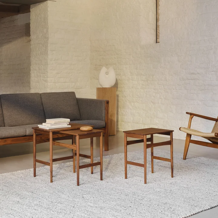 Carl Hansen - CH004 Nesting Tables, Eiche geölt (3er-Set)