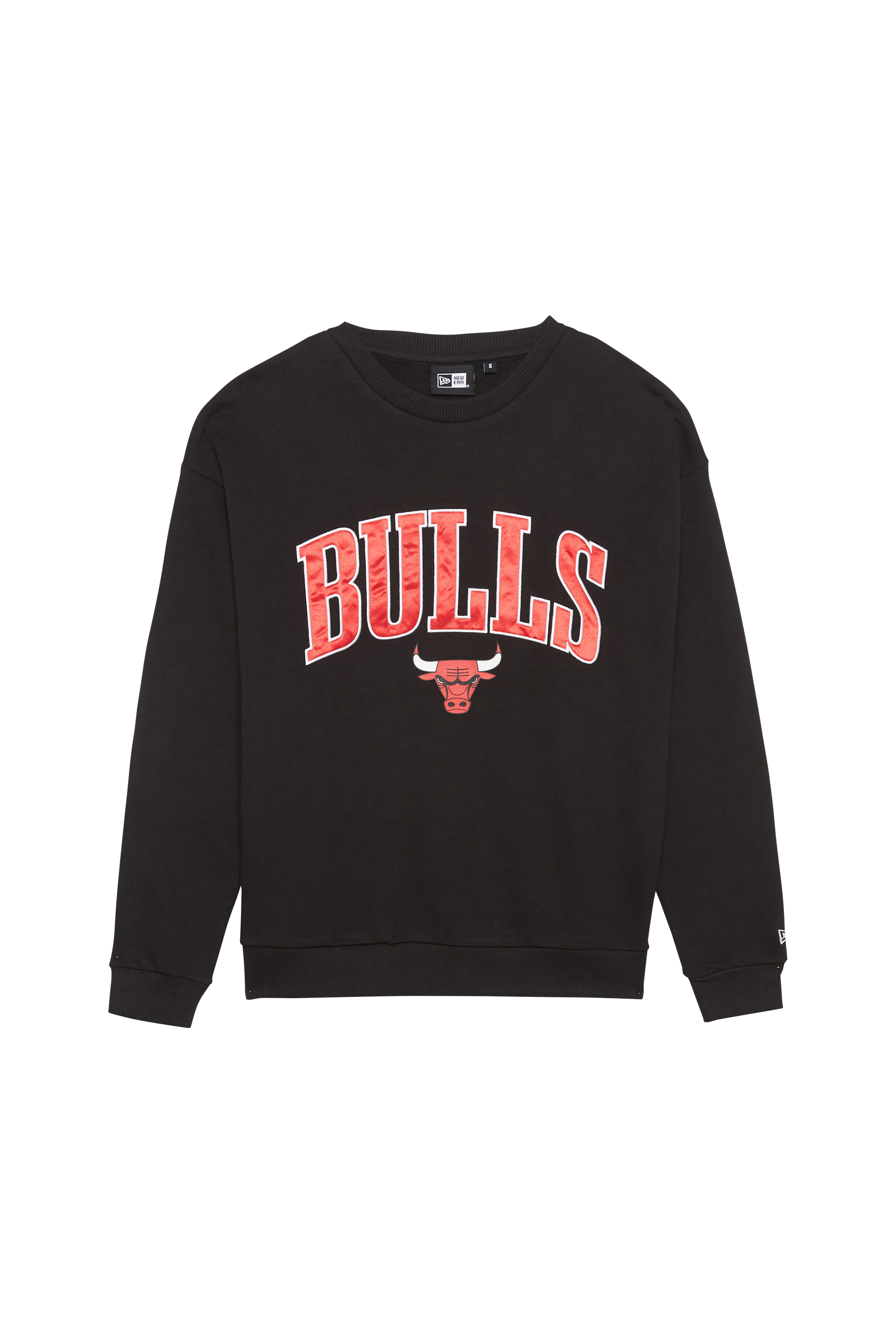 NEW ERA Sweatshirt BA APPLIQUE CREW Noir