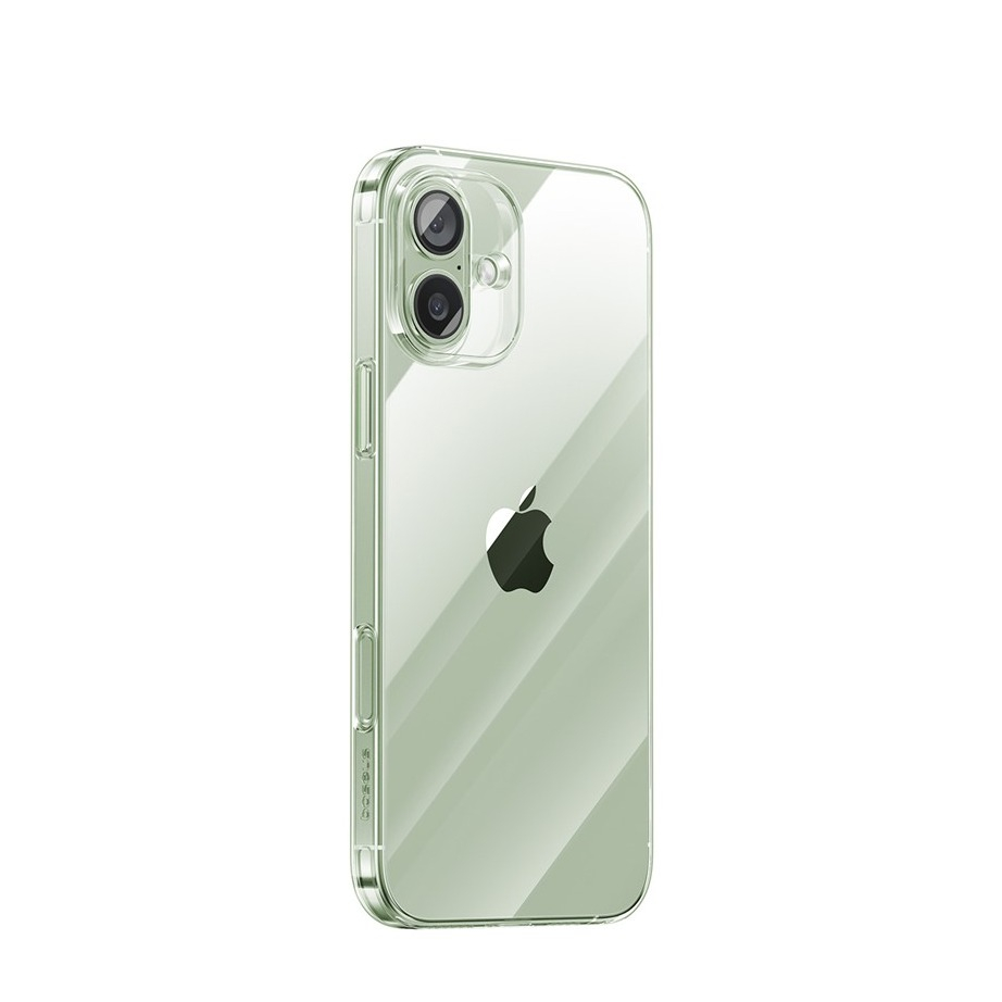 iPhone 16 Gummi Hülle Case Simple Series Ultra Thin 0.7 mm - Transparent