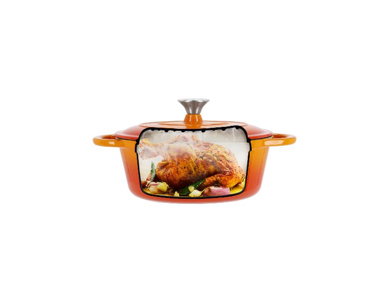 Gietijzeren pan 25 cm 3 L