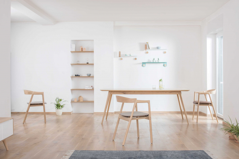 Gazzda Stafa tafel hout 220x90 naturel