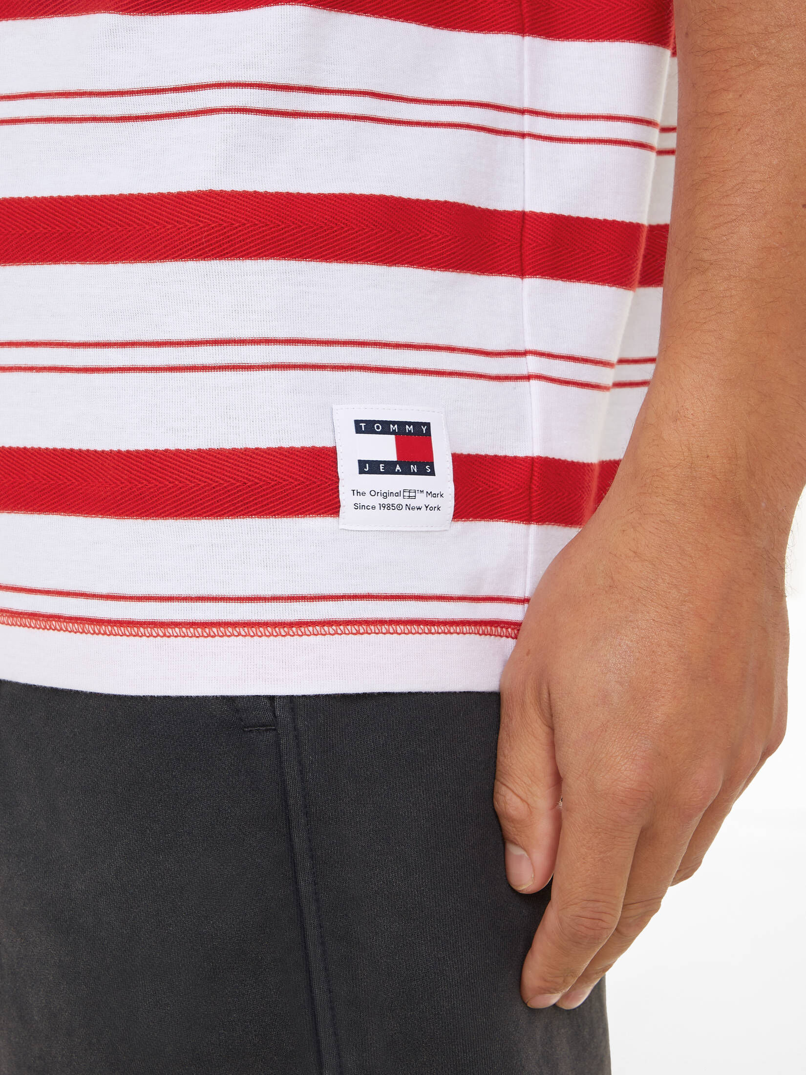 Tommy Jeans| Herren Strickshirt TJM REG YD STRIPE TEE