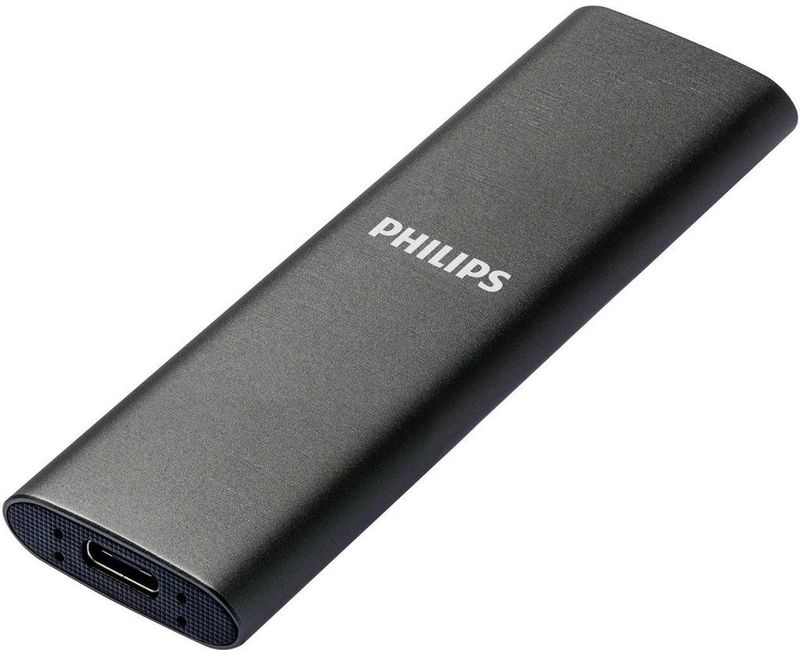 Philips Externe SSD - Ultra Speed - Space Grey - 500GB