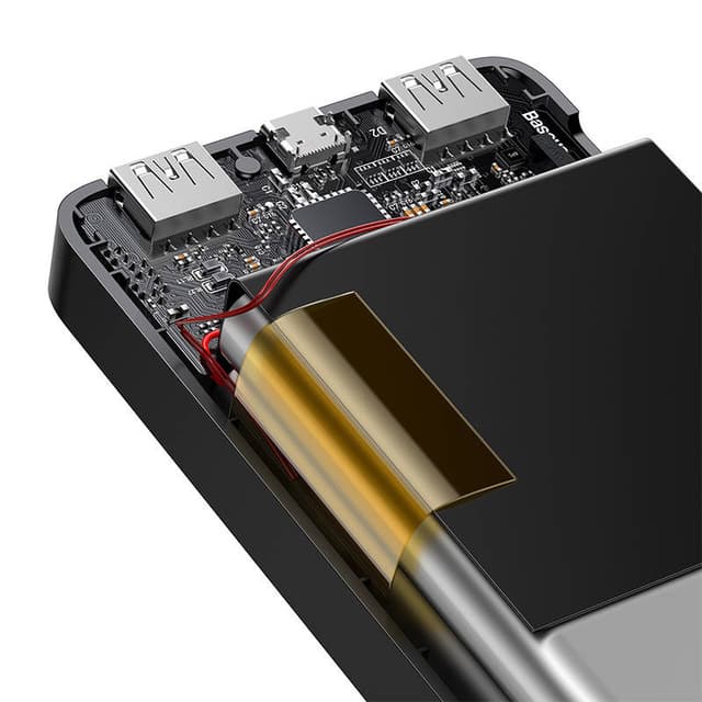 Powerbank Baseus Bipow 30000mAh,15W (sort)
