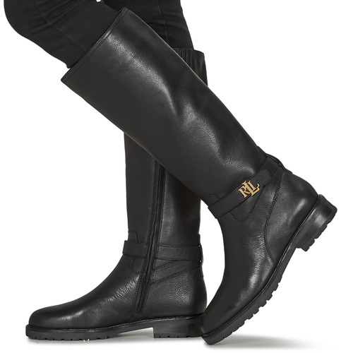 Lauren Ralph Lauren - HALLEE-BOOTS-TALL BOOT Negro
