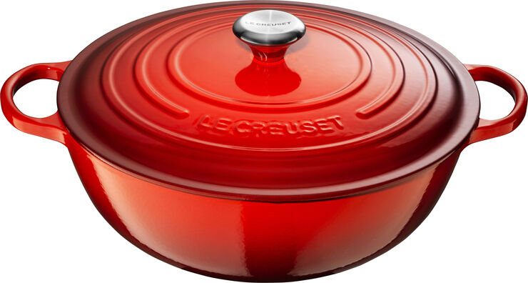 Le Creuset Stegegryde i støbejern 32 cm Cerise Cerise