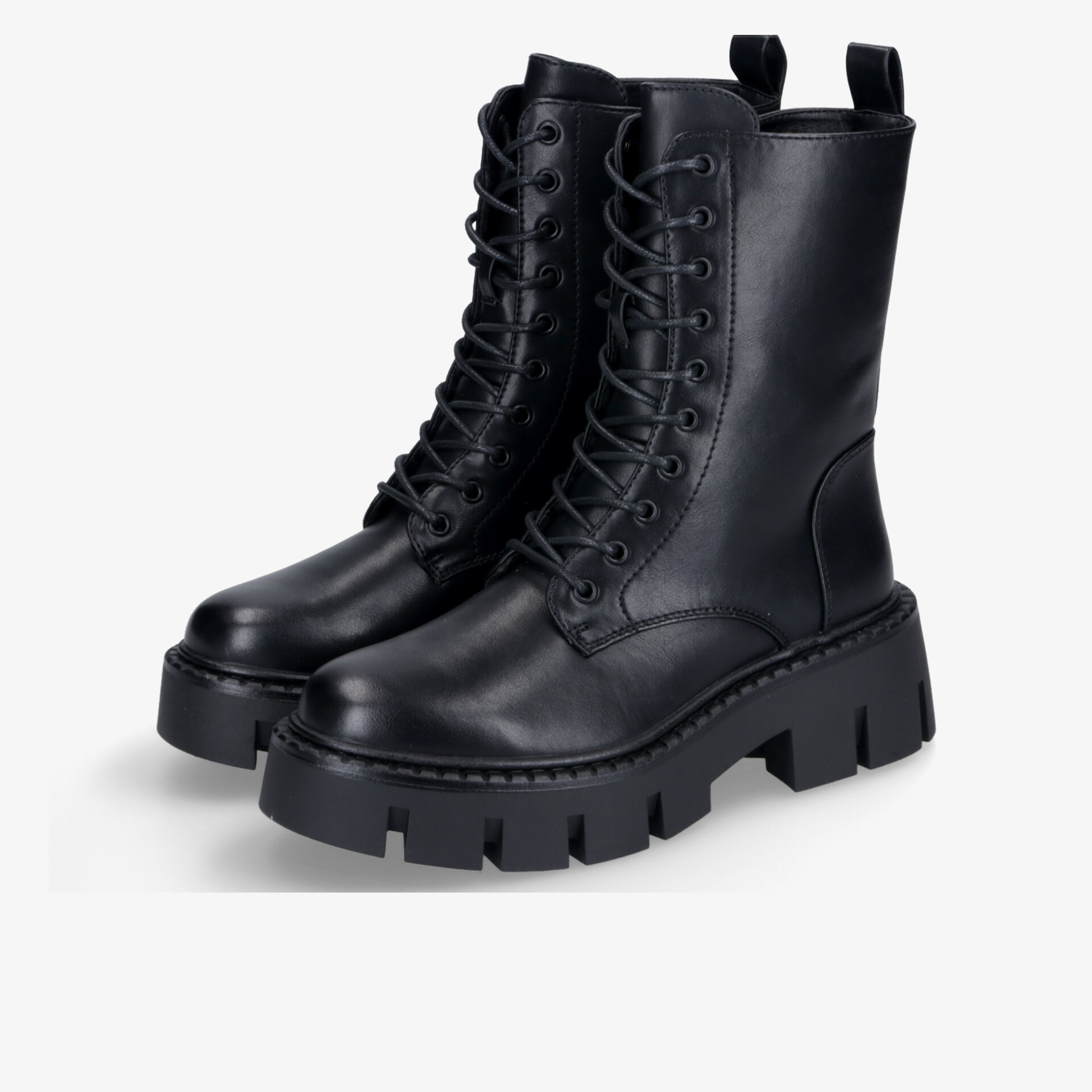 street shoes Damen Biker Boots schwarz