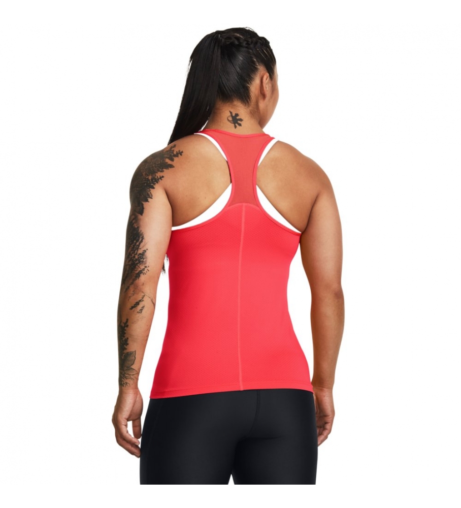 Under Armour Camiseta Armour Racer rosa flor