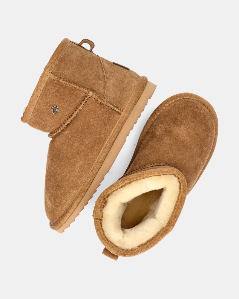 Warmbat Australia Wallaby Gevoerde boots  - cognac