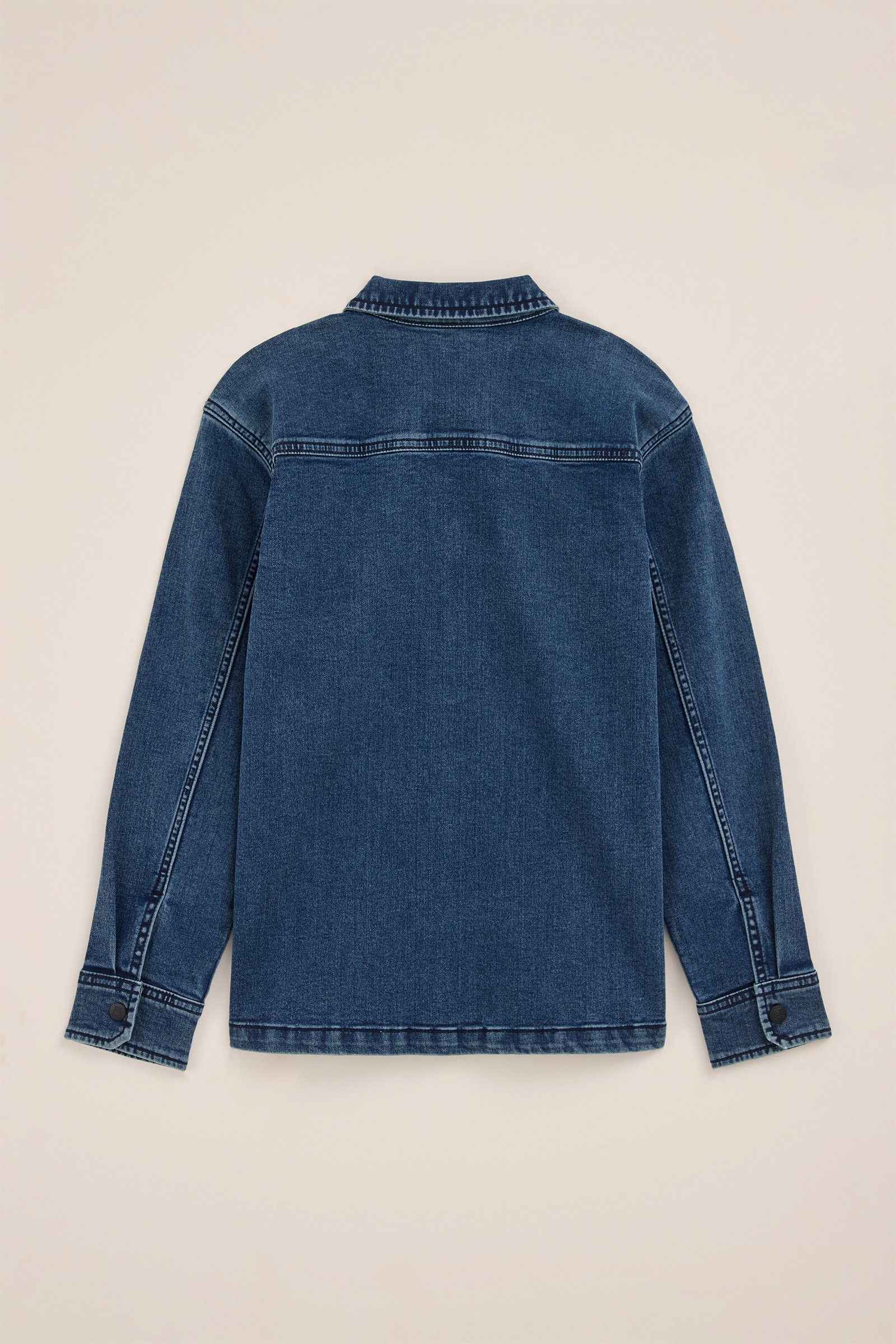 Jongens denim overhemd van jog denim Salty Dog Blauw