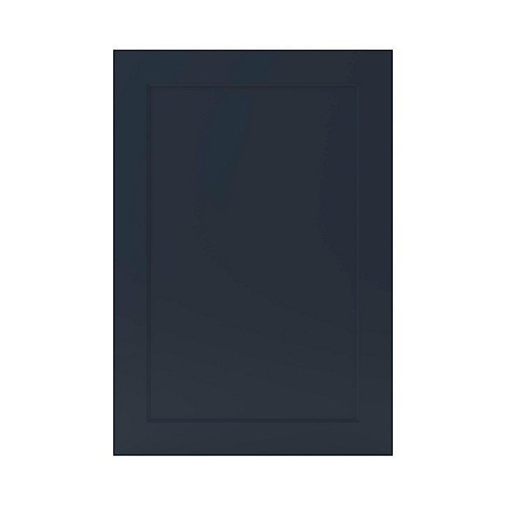Porte de colonne de cuisine Artemisia bleu mat L. 60 cm x H. 90 cm GoodHome