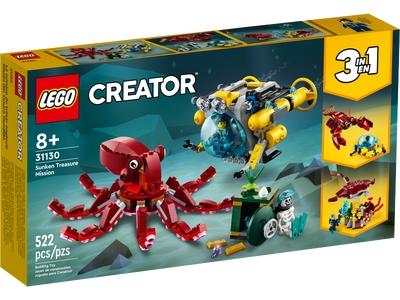 LEGO Verzonken schat missie (31130)