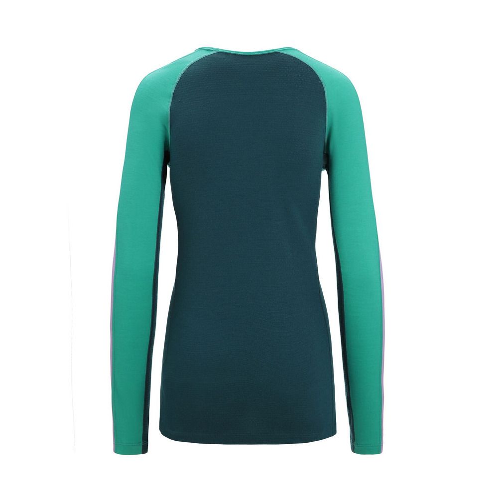 Icebreaker ZONEKNIT 200 - Sous-couche Femme frsh/grnglry/cb
