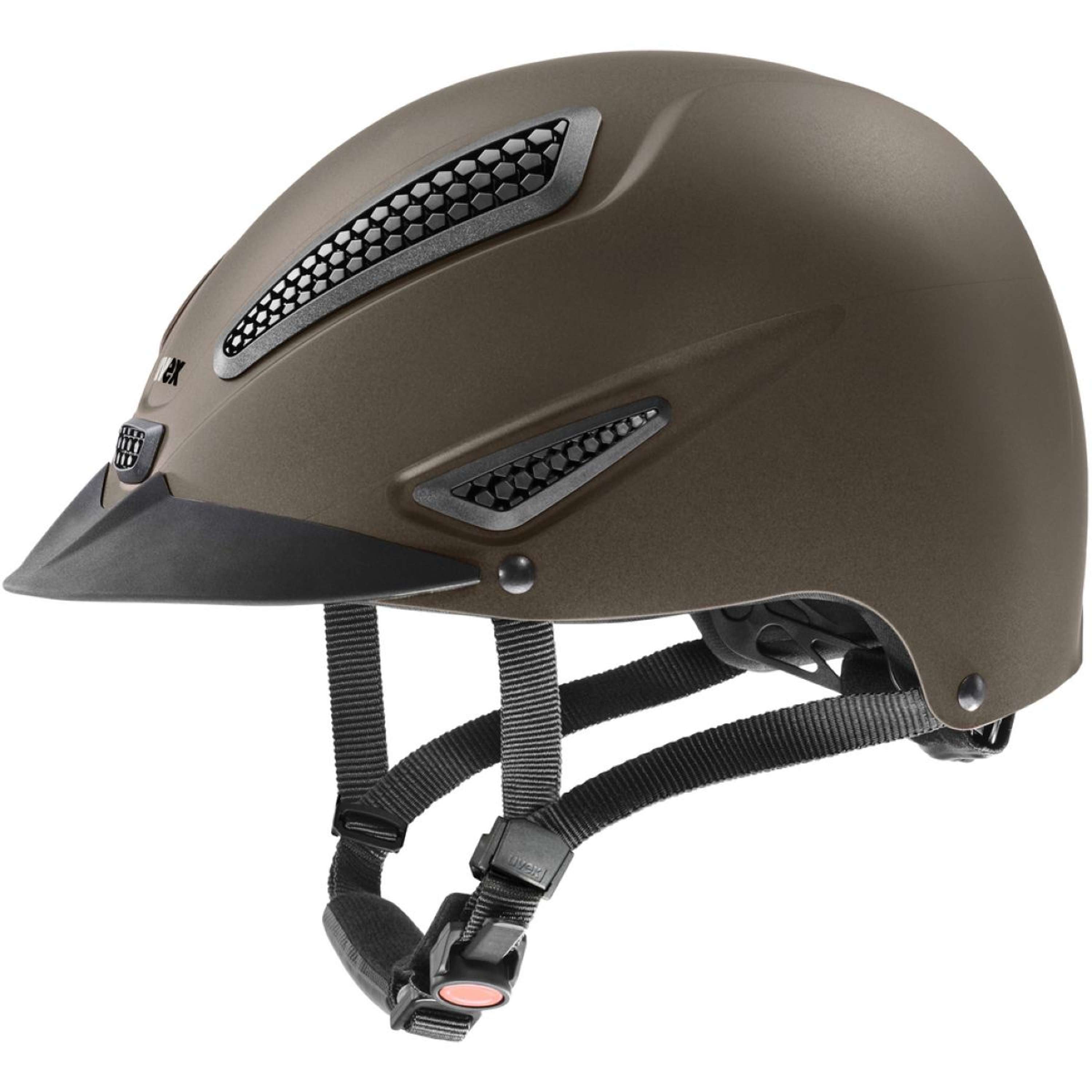 Uvex Cap Perfexxion III Mat Bruin