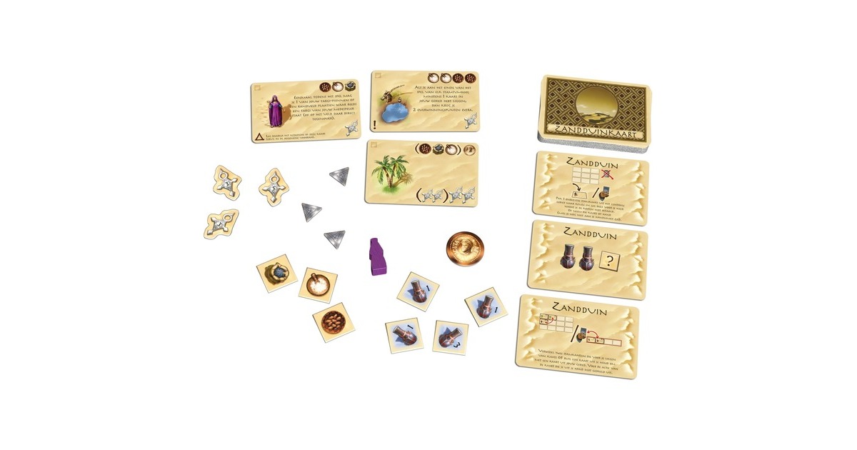 White Goblin GamesTargi: De uitbreiding Bordspel  (Uitbreiding, Nederlands, 2 spelers, 60 minuten, Vanaf 12 jaar)