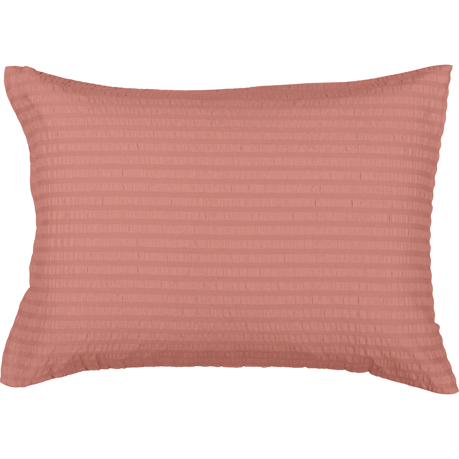 Bettwäsche Seersucker Renforcé 200x210 Duvetbezug Franz, rosa