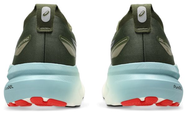 Chaussures Running Asics Gel-Kayano 31 Khaki/Noir/Rouge Homme