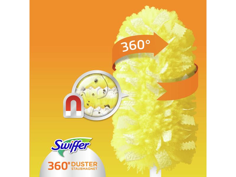 Swiffer Staubmagnet Nachfülltücher 360° 5 Stück Staubwedler für alle trockenen Oberflächen