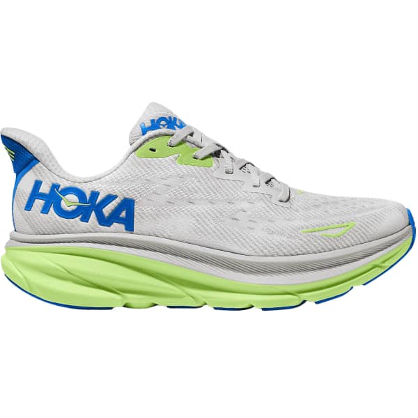 Chaussure running HOKA ONE ONE CLIFTON 9 STARDUST / ELECTRIC COBALT