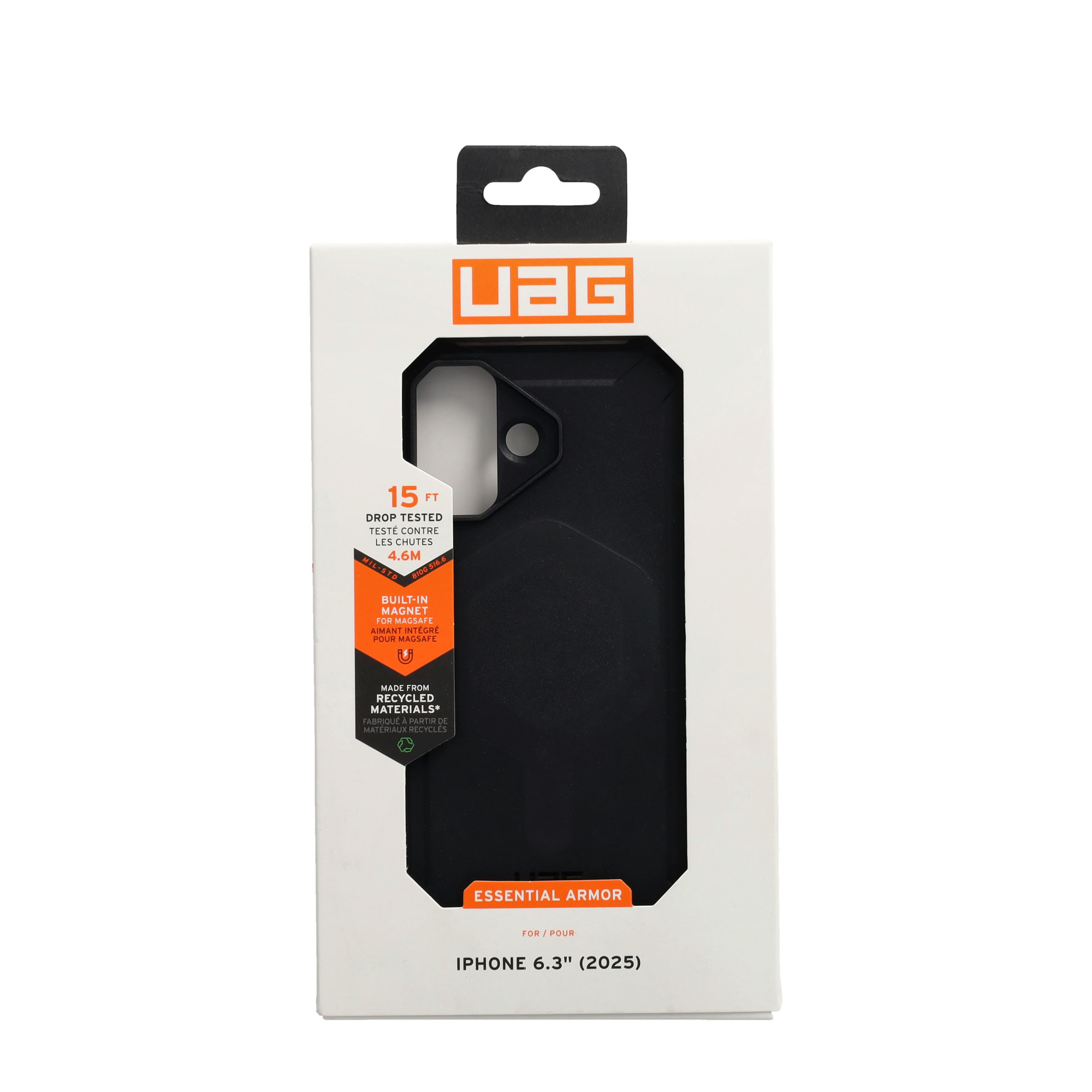 iPhone 17 MagSafe Schutzhülle Essential Armor (114542114040) - Schwarz