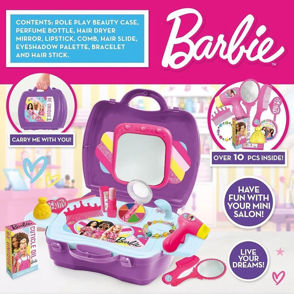 Valisette de coiffure Barbie