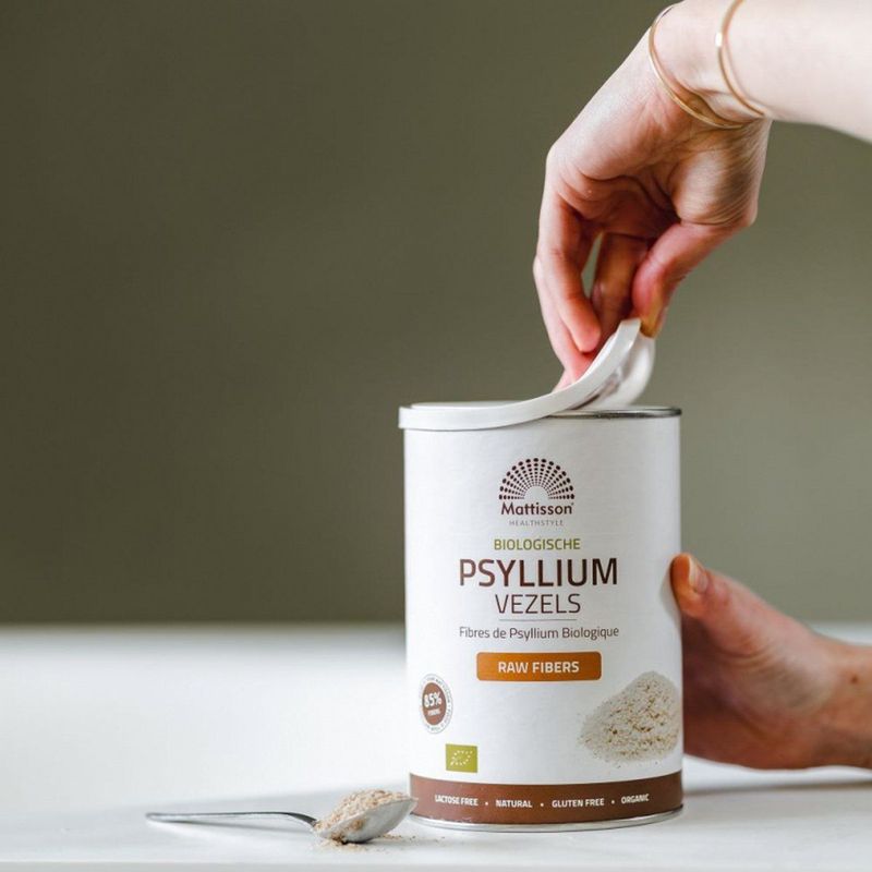 Mattisson - Psyllium Husk Vezels - Biologisch Vlozaad - 250 Gram