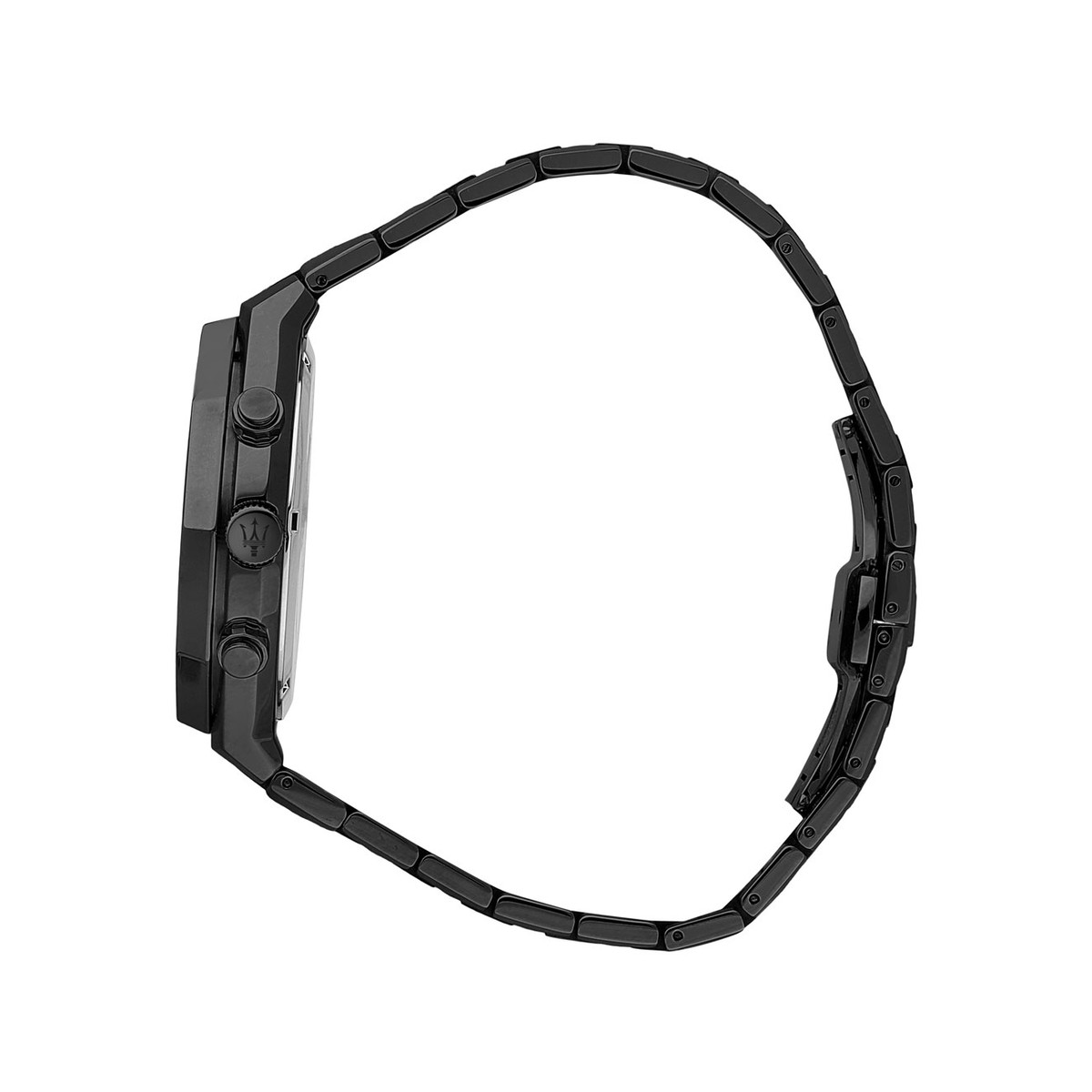 Montre MASERATI homme bracelet acier noir