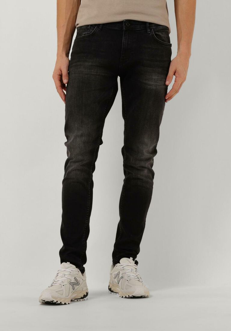 PURE PATH donkergrijze pure path slim fit jeans w3003 the jone