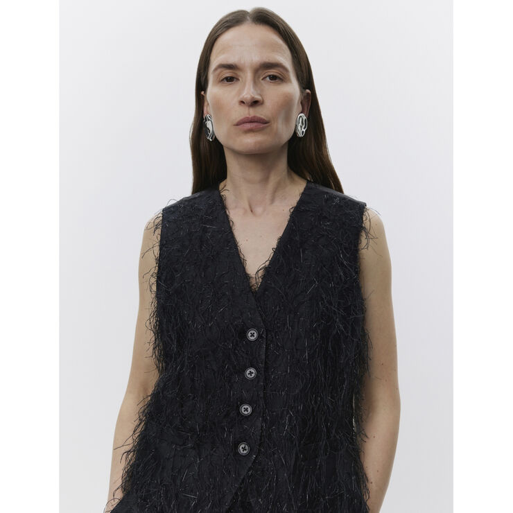 DAY Birger et Mikkelsen Christa - Frayed jacquard RD Black