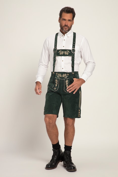 JP 1880 Trachtenhose, echtes Leder, Stickereien