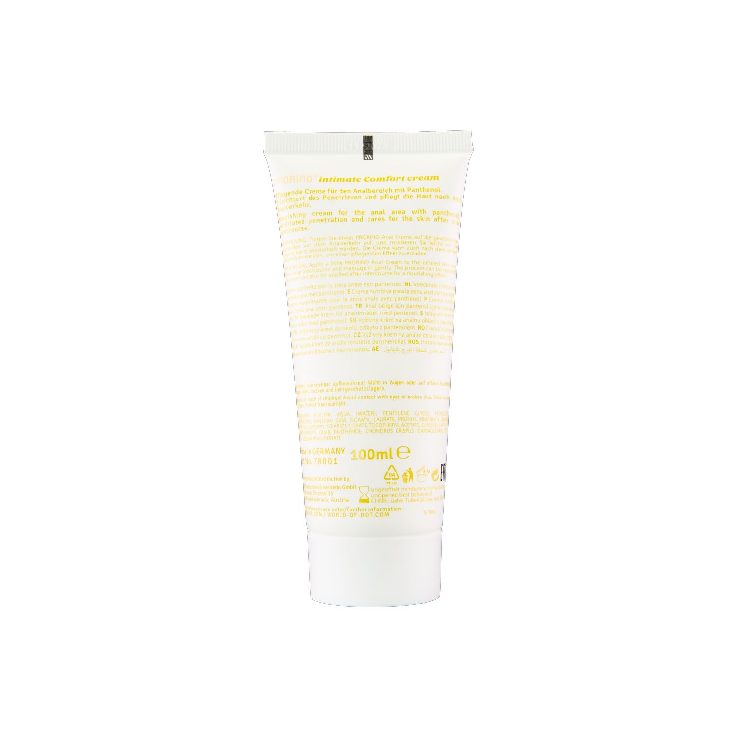 Intimate Comfort Anal Care Cream