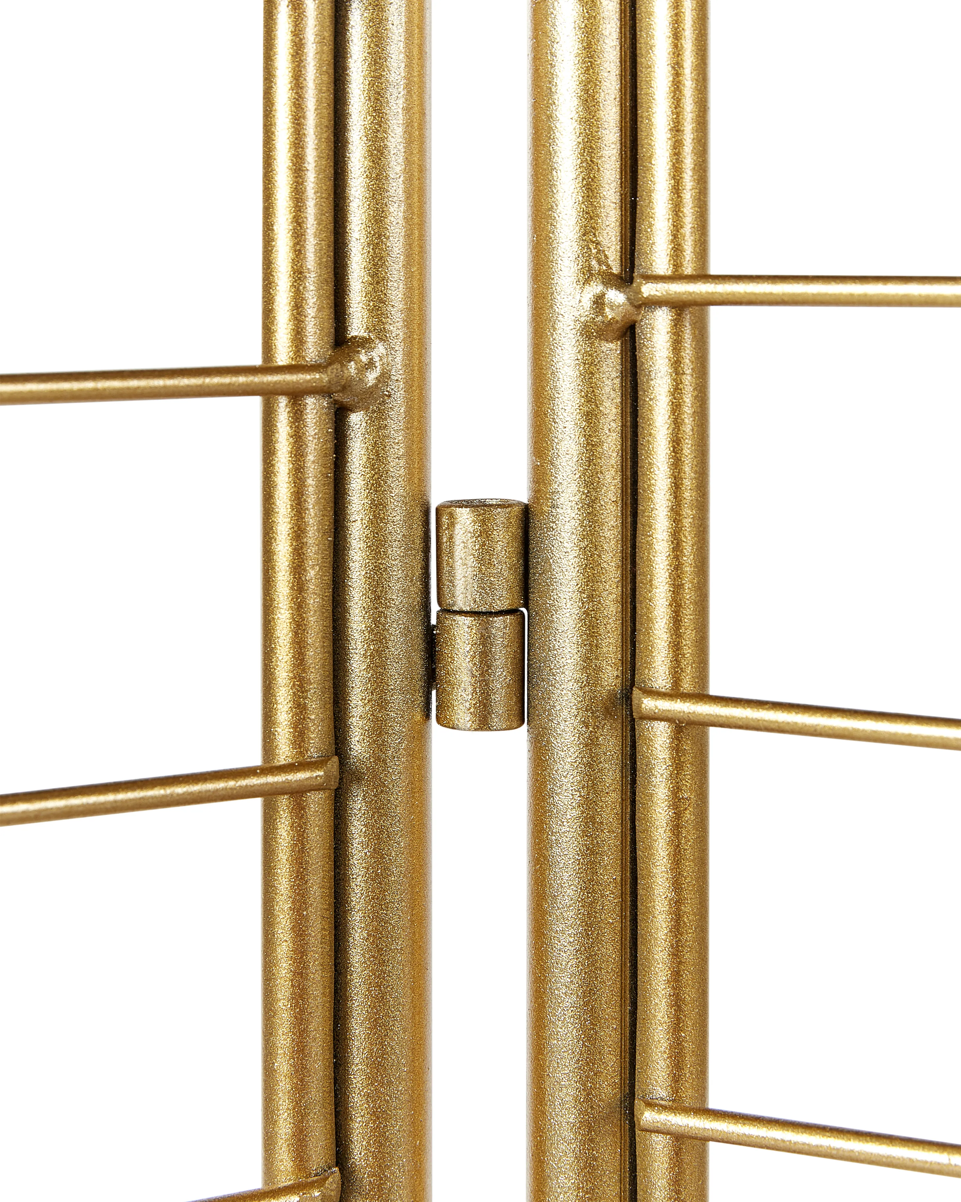 Roomdivider met 3 panelen NOALE Goud 135 cm 170 cm