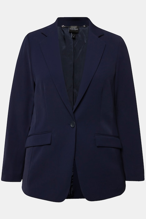 Blazer, Reverskragen, Klappentaschen, Knopfverschluss