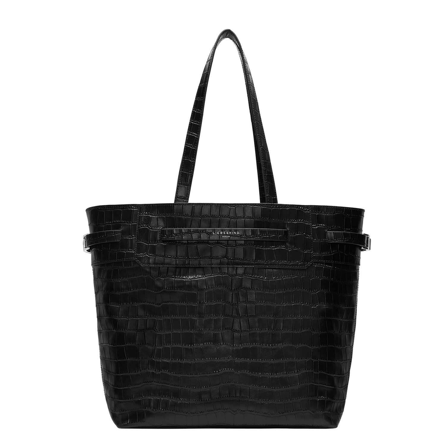 Liebeskind Lora Croco Tote L black