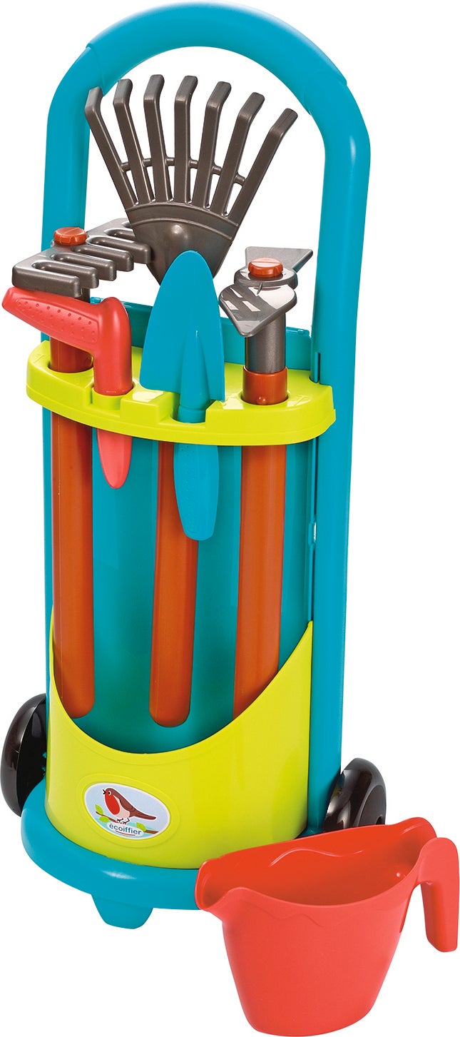 Ecoiffier speelgoed tuinierskar groen 18 x 27 x 57 cm