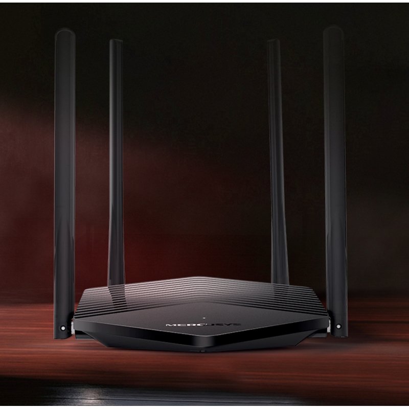 Mercusys MR60X routeur sans fil Gigabit Ethernet Bi-bande (2,4 GHz / 5 GHz) Noir