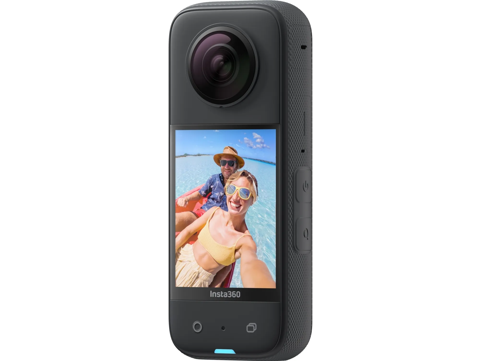 Insta360 X3 - 360° action-kamera - 5.7K / 30 fps - 72 MP - Wi-Fi, Bluetooth op til 10 m - sort