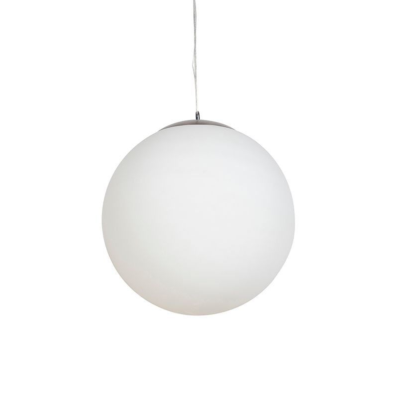 Scandinavische hanglamp opaal glas 50cm - Ball 50