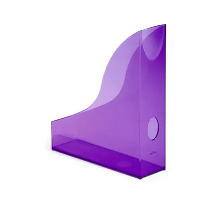 Durable Stehsammler transparent lila