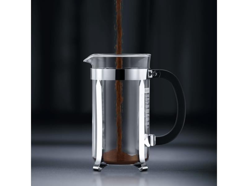 Bodum Kaffeebereiter Chambord 0.35 l, Schwarz Kaffeebereiter