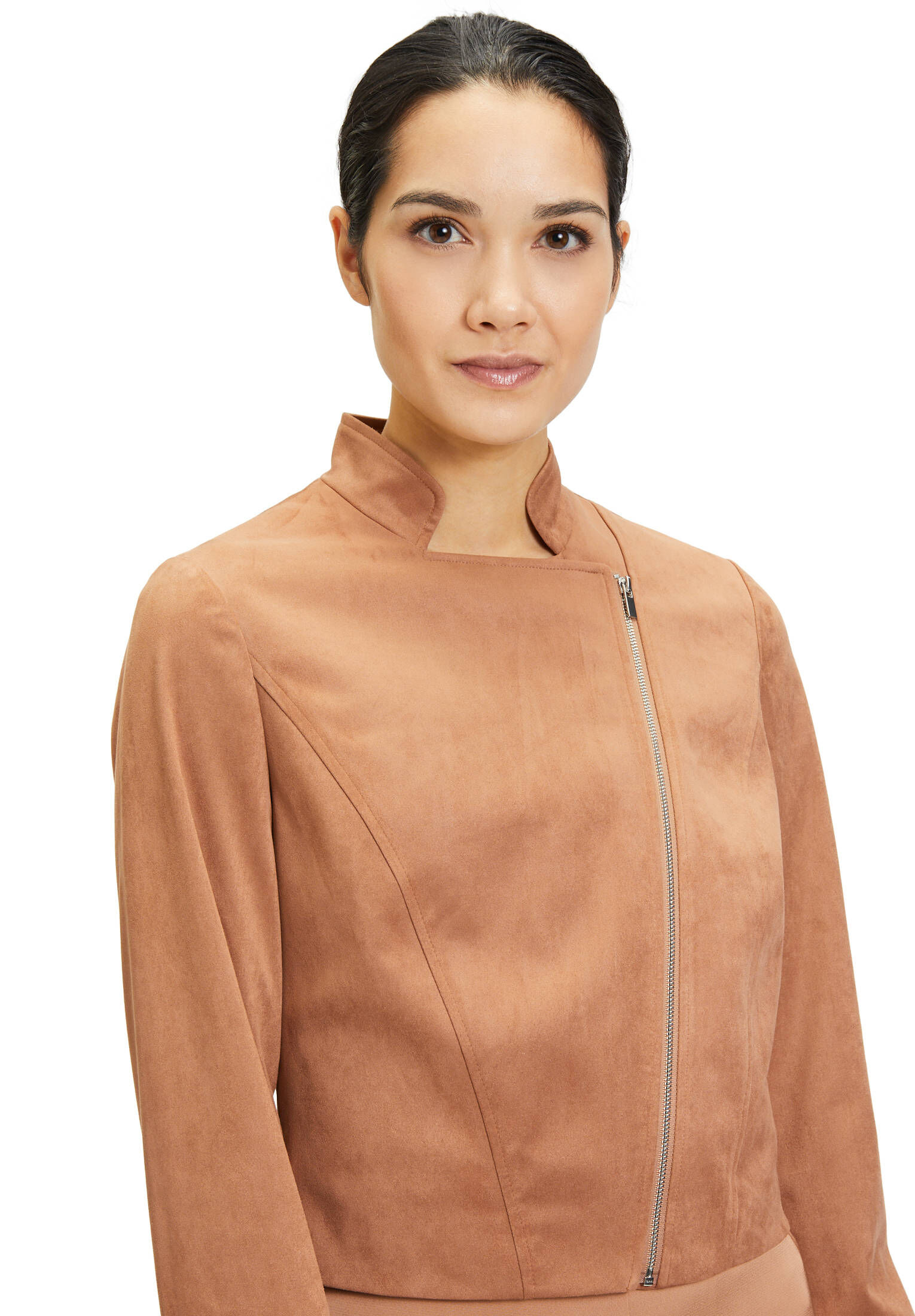 Vera Mont| Damen Bikerjacke mit Reißverschluss