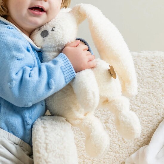 Lapidou peluche teddy   Vanille        30 cm   de               Nattou