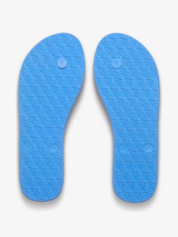 New Viva Printed Tongs Bleu Femme