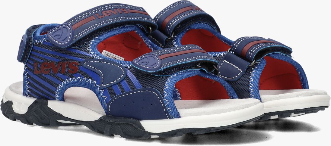 LEVI\\'S blauwe levi's sandalen virginia