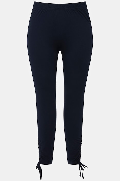 Leggings, Raffungen, Elastikbund, Biobaumwolle