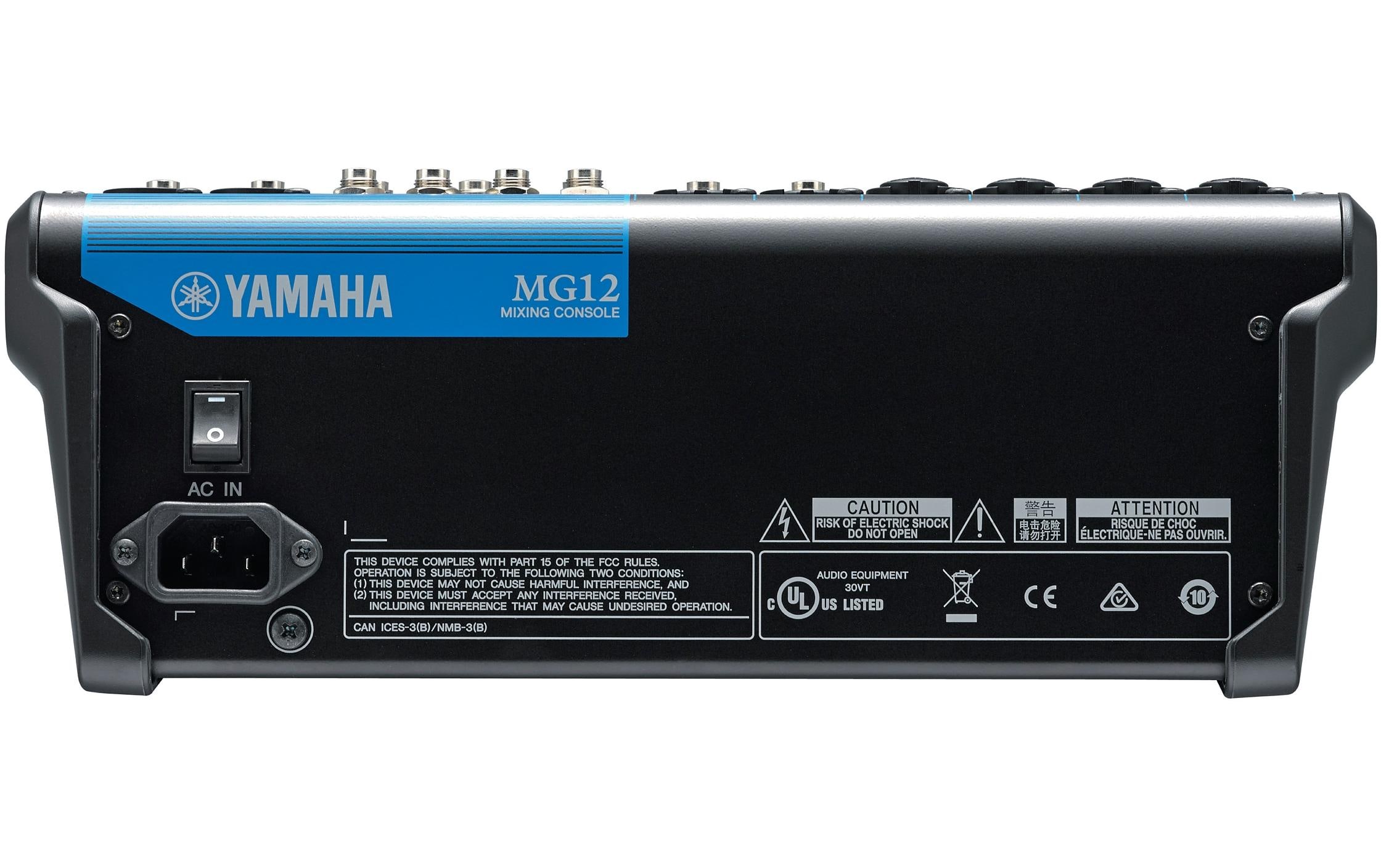 Mischpult MG12 - 12-Kanal, analog<br>12-Kanal-Analogmixer