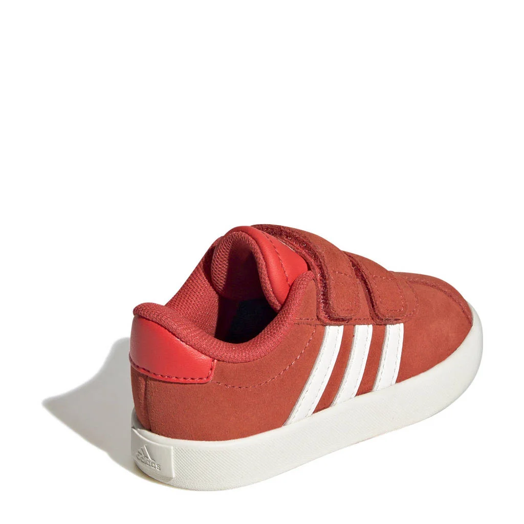 adidas VL Court 3.0 sneakers donker oranje/wit