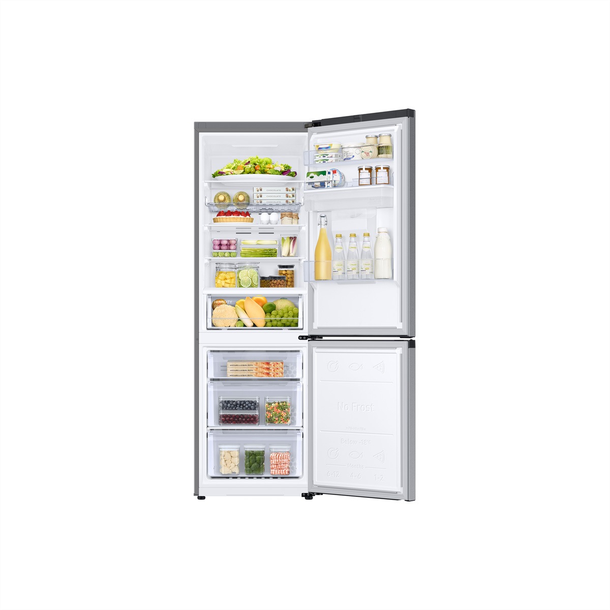 Samsung Kühl-/Gefrierkombination 185,3 cm hoch 59,5 cm breit