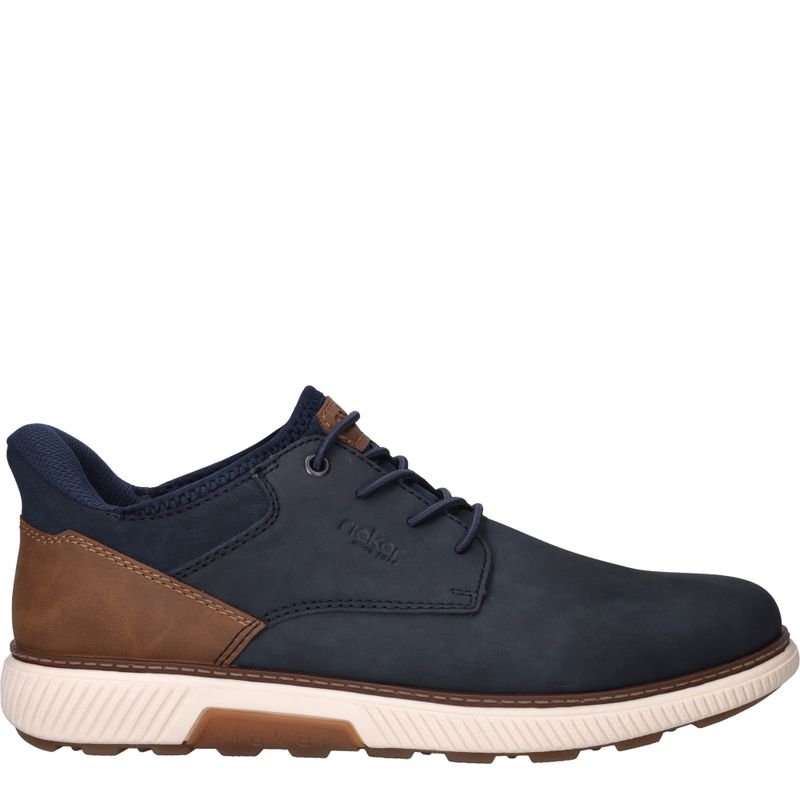 Rieker Veterschoenen Blauw Heren
